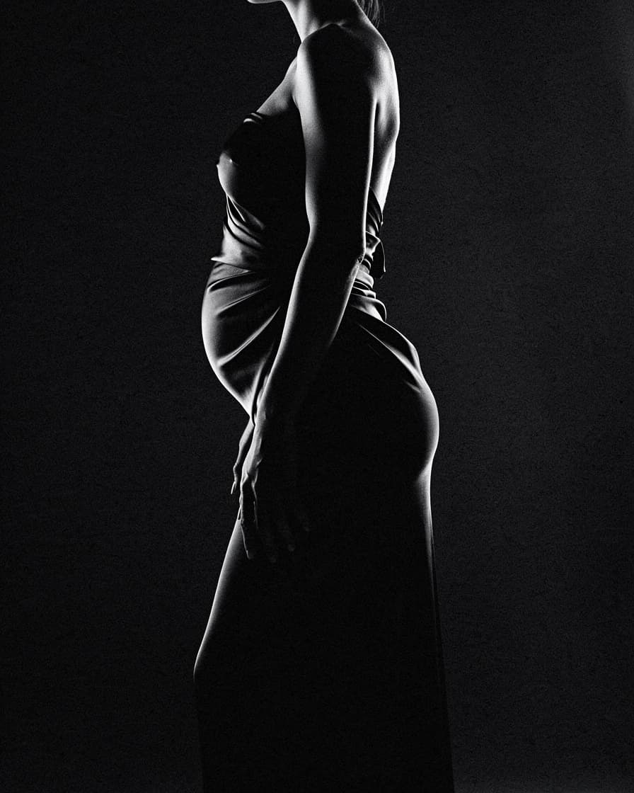 Fotografía editorial en blanco y negro