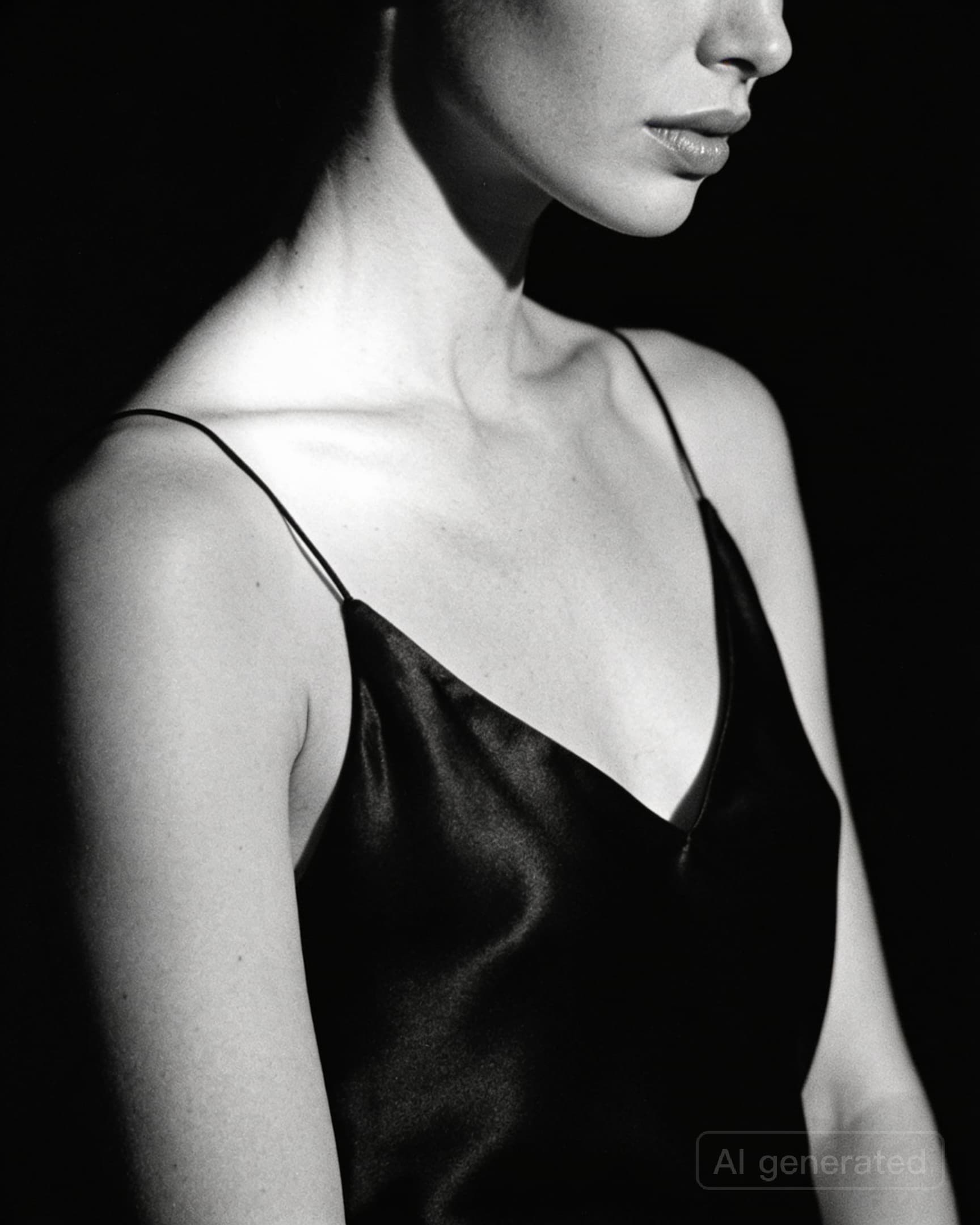 Fotografía editorial en blanco y negro