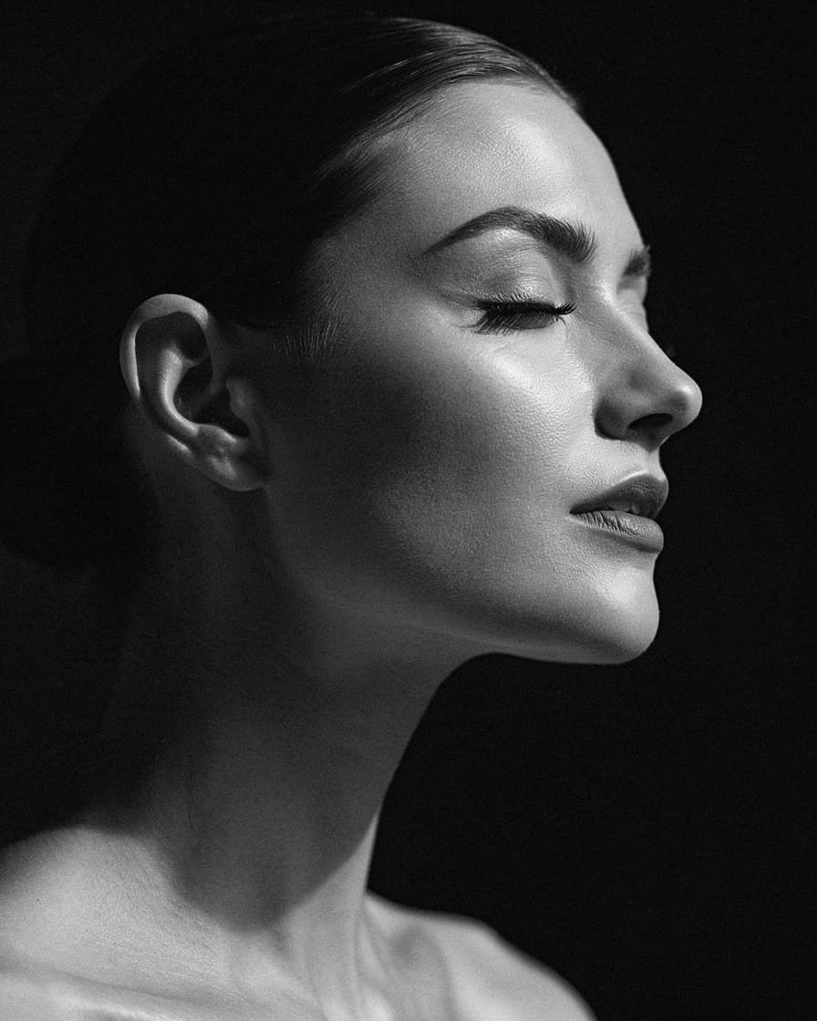 Fotografía editorial en blanco y negro