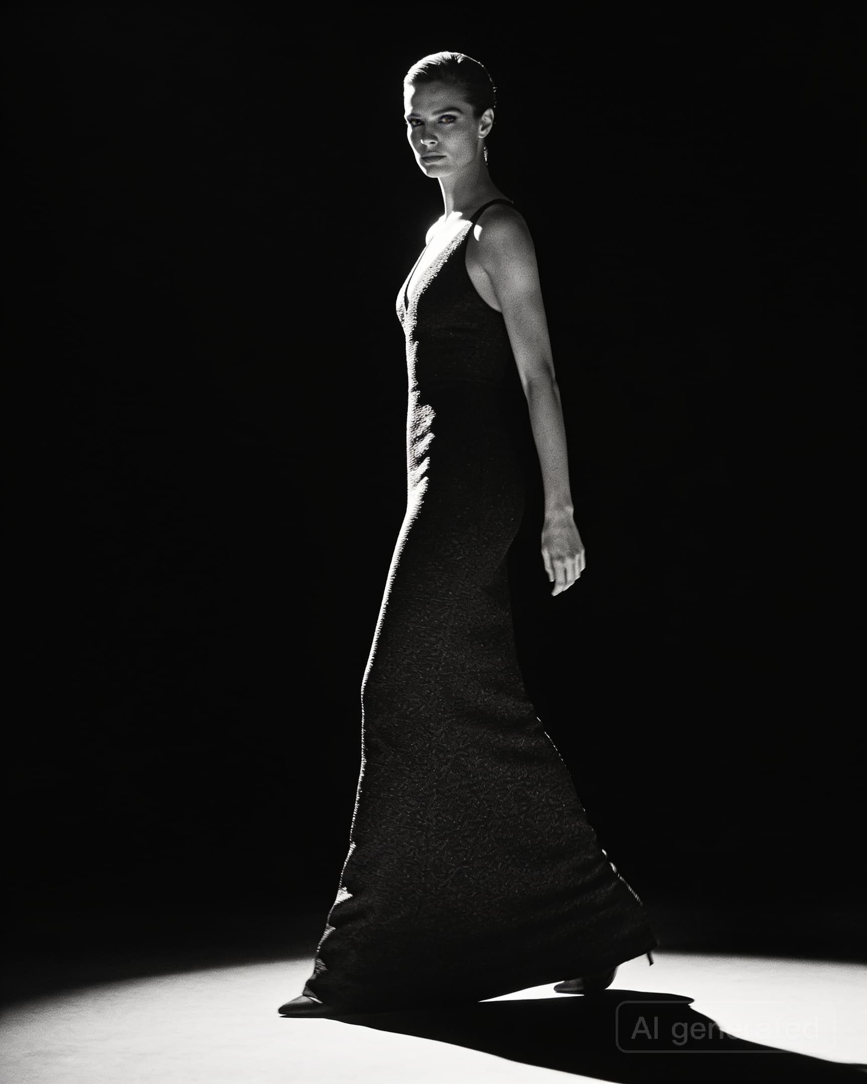 Fotografía editorial en blanco y negro